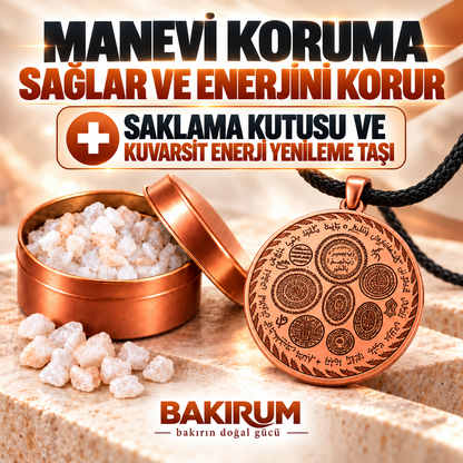 BAKIRUM DUALI BAKIR KOLYE